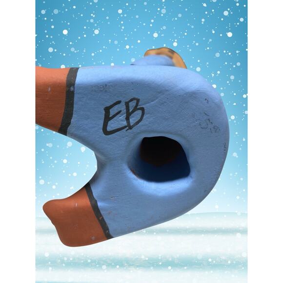 Native American Storyteller 4 Children Pottery Figurine Signed EB – Eva Betonie - Picture 6 of 6